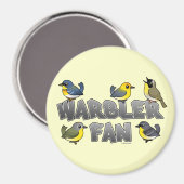 Warbler Fan Magneet (Voorkant / Achterkant)