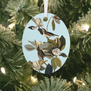 Warbling Flycatcher Kingbird Audubon Metalen Ornament
