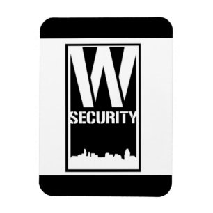 Ward Security Rectangle Magnet Magneet