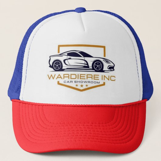 "Wardiere Inc Voiture Showroom Logo Casquette - El (Devant)