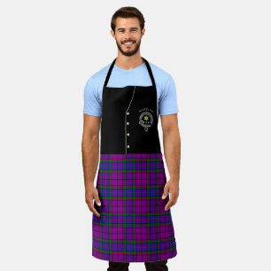 Wardlaw Clan Badge & Tartan Kilt Schort