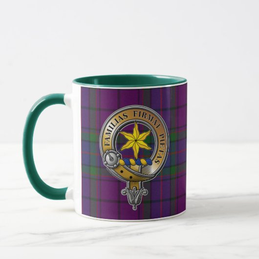 Wardlaw Tartan & Badge Mok (Links)
