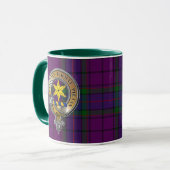 Wardlaw Tartan & Badge Mok (Voorkant links)