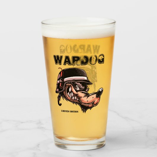 Wardog Glas (Voorkant gevuld)