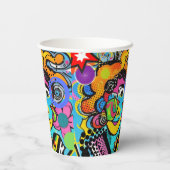 Ware concessies papieren bekers (Achterkant)