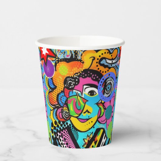 Ware concessies papieren bekers (Links)