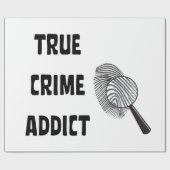 Ware criminaliteitverslaafde cadeaupapier (Vlak)