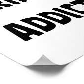 Ware criminaliteitverslaafde poster (Hoek)