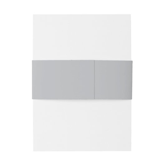 Ware eenvoud 2 bruid en bruidegom Sterling bruilof Uitnodigingen Wikkel (Achterkant Voorbeeld)