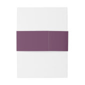 Ware eenvoud 3 bruid bruidegom druif bruiloft uitnodigingen wikkel (Achterkant Voorbeeld)