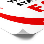 Ware en valse verklaringen poster (Hoek)