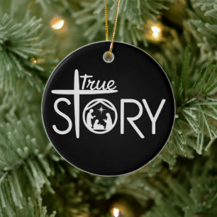 Ware Geboorte van Jezus Kerstmis Kribbe Xmas Keramisch Ornament
