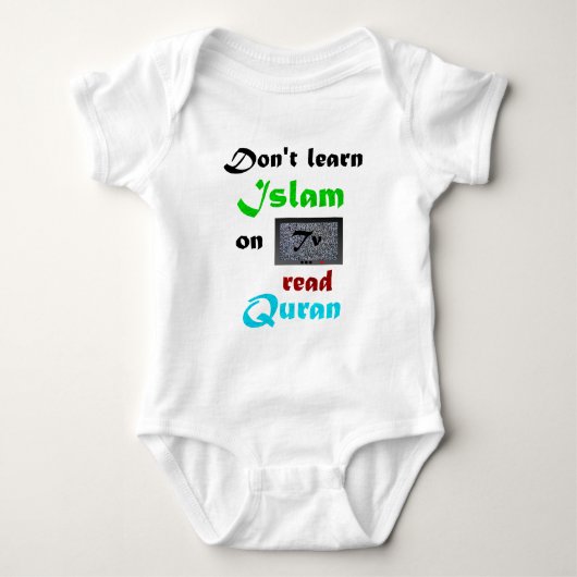 Ware islam Read Quran Romper (Voorkant)