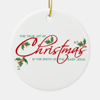 Ware kerst keramisch ornament