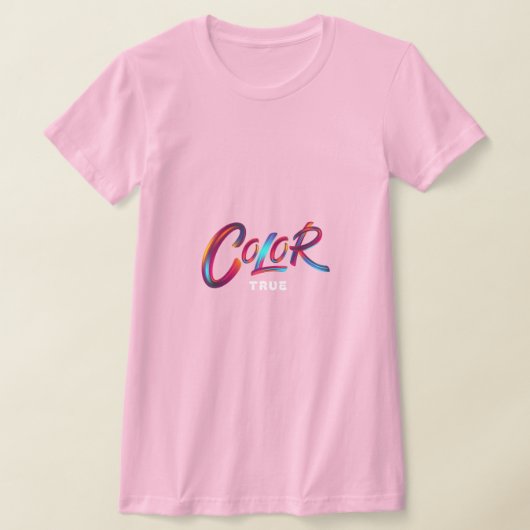 Ware Kleur T-shirt (Laagn)