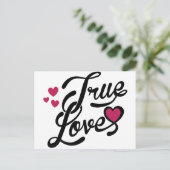 ware liefde briefkaart (Staand voorkant)