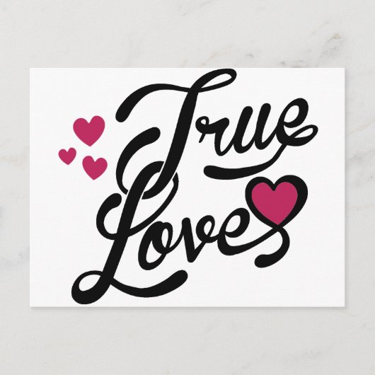 ware liefde briefkaart (Voorkant)