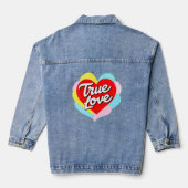Ware Liefde Denim Jacket (Achterkant)