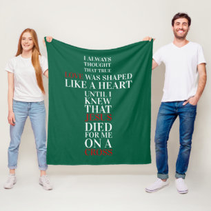 Ware liefde fleece deken
