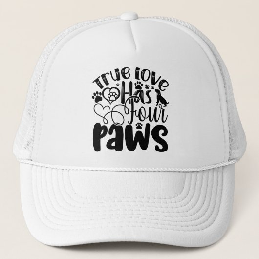Ware liefde heeft vier poten voor het Dierenvriend Trucker Pet (Voorkant)