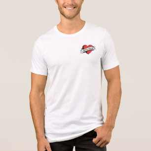 Ware Liefde Tattoo Hart Klassiek Romance ontwerp Tri-Blend Shirt