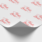 Ware Love Red Valentijns's rapping Paper Cadeaupapier (Hoek)