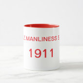 ware mannelijkheid mok (Midden)