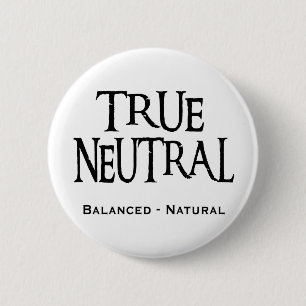 "Ware neutraal" Ronde Button 5,7 Cm