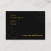 Ware Sakura Visitekaartje (Achterkant)