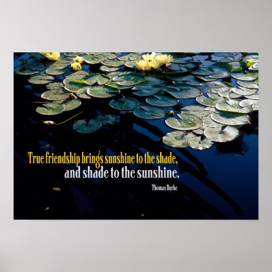 Ware Vriendschap Poster (Voorkant)