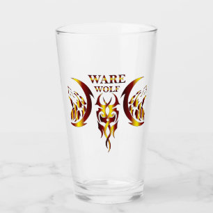 Ware Wolf Drinkware Glas
