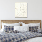 Waretown, New Jersey Canvas Afdruk (Insitu (Slaapkamer))