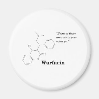 Warfarine (Blood Thinner) Magneet