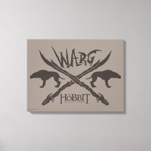 Warg Movie-pictogram Canvas Afdruk