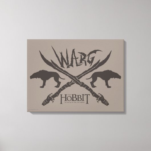 Warg Movie-pictogram Canvas Afdruk (Voorkant)