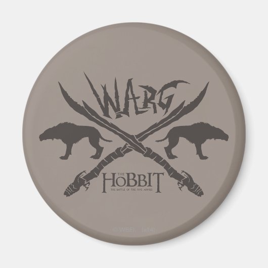 Warg Movie-pictogram Magneet (Voorkant)