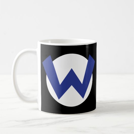 Wario Emblem T-Shirt Koffiemok (Links)