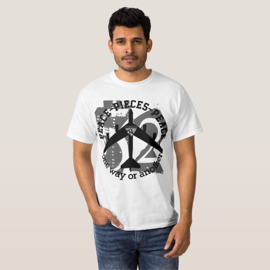 Warkites B-52 Peace T-shirt (Voorkant volledig)