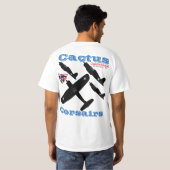 Warkites Cactus Corsairs T-shirt (Achterkant volledig)