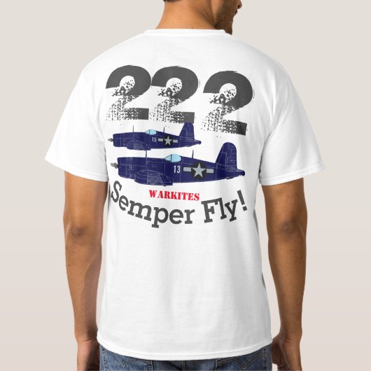 Warkites Corsair "Semper Fly" 222 T-Shirt l (Dos)