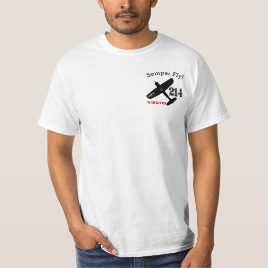 Warkites Corsair "Semper Fly" T-shirt 1 (Voorkant)