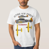Warkites "Gitmo Air Force" SNJ T-shirt (Voorkant)