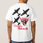 Warkites Hawks Rawk ! T-Shirt lll (Dos)
