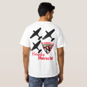 Warkites Hawks Rawk ! T-Shirt lll (Dos entier)