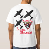 Warkites Hawks Rawk ! T-shirts (Dos)