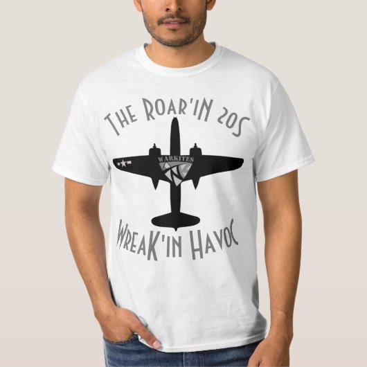 Warkites Roar'in 20s "Wreak'in Havoc" T-shirt (Voorkant)