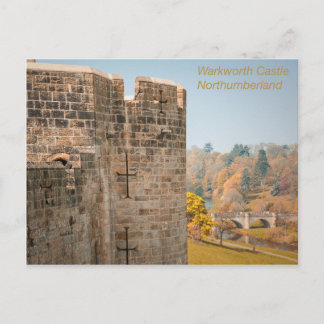 Warkworth Castle Briefkaart