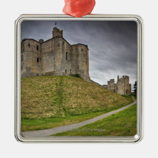Warkworth Castle in Northumberland, Engeland Metalen Ornament