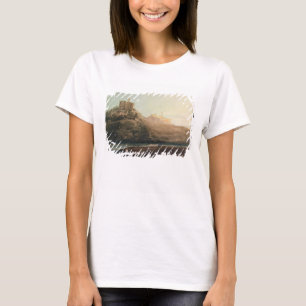 Warkworth Castle, Northumberland, c.1798 (w/c, gou T-shirt