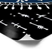 Warli Tribal Art Perfect Poster (Hoek)